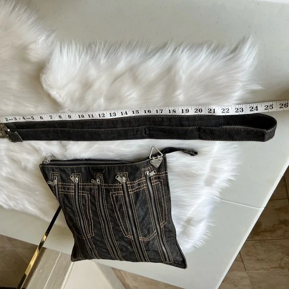 Auth Dolce & Gabbana Denim Crossbody Bag - Picture 11 of 16